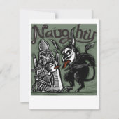 Carte de Krampus "méchant" (Devant)