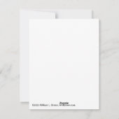 Carte de Krampus "vilain" (Dos)