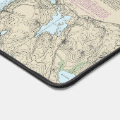 Carte de la baie Frenchman et de l'île Mount Deser (Coin)