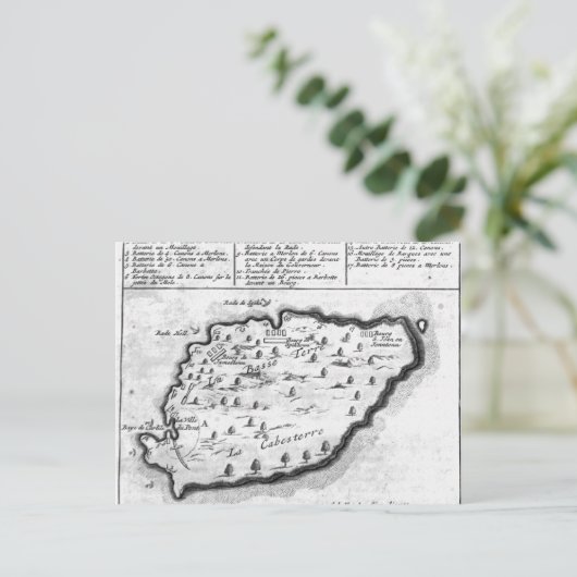 Carte de la Barbade (Debout devant)