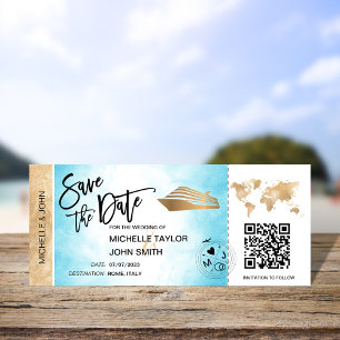 Carte de la carte de boarding pass pour sauver la