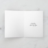 Carte De la chatte à mon humain préféré pour son anniver (Intérieur)