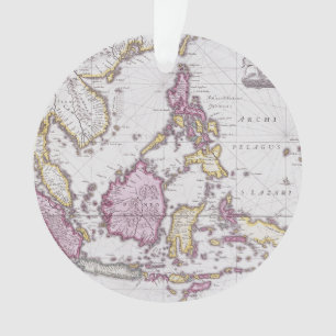 Carte de la Chine et de l'Indonésie 1710