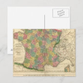 Carte de la Chronologie de France (Devant / Derrière)