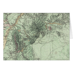 Carte de la classification des terres dans le cent