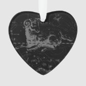 Carte de la constellation d'Aries par Hevelius (devant)