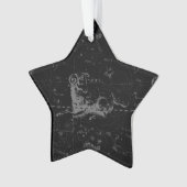 Carte de la constellation d'Aries par Hevelius (devant)