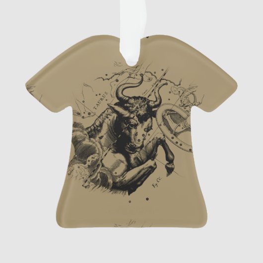 Carte de la constellation de Taurus par Hevelius c (devant)