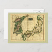 Carte de la Corée et du Japon 1815 (Devant / Derrière)