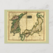 Carte de la Corée et du Japon 1815 (Devant)