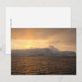 Carte de la côte d'hiver de Norvège (Devant / Derrière)