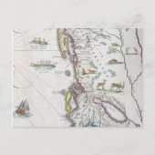 Carte de la côte Est (Devant)