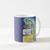 Carte de la côte nationale du Cap Cod Mug (Devant droit)