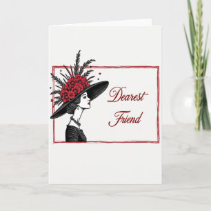 Carte de la Dame Fleurie de Crimson