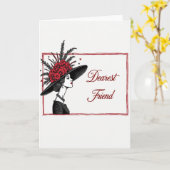 Carte de la Dame Fleurie de Crimson (Fleur jaune)