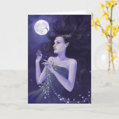 Carte de la déesse de la nuit (Fleur jaune)