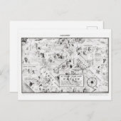 Carte de la discothèque de Harlem, 1933 (Devant / Derrière)