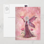 Carte de la fée de la Saint-Valentin (Devant / Derrière)
