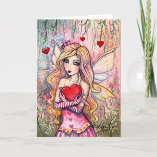 Carte de la fée de la Saint-Valentin par Molly Har (Devant)
