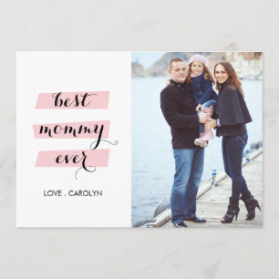 Carte de la fête de la mère de la meilleure maman