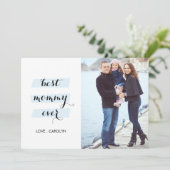 Carte de la fête de la mère de la meilleure maman (Debout devant)