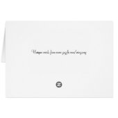 Carte de la fête de la mère de maman (Dos Horizontal)