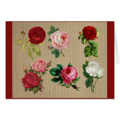 Carte de la fête de la mère de maman (Devant horizontal)