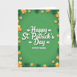 Carte de la Fête de la Saint-Patrick pour Belle-Ma