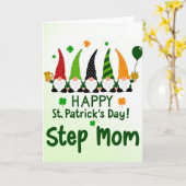 Carte de la Fête de la Saint-Patrick pour Belle-Mè (Fleur jaune)