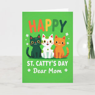 Carte de la Fête de la Saint-Patrick pour Maman av