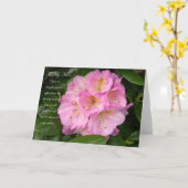 Carte de la fête de ma mère (Fleur jaune)