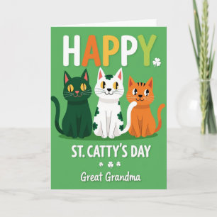 Carte de la fête de Sainte-Cattys pour arrière-gra