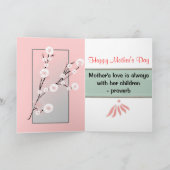 Carte de la fête des mères (Intérieur)