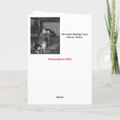 Carte de la Fête des Mères (Dos)