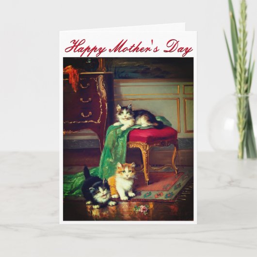 Carte de la Fête des Mères (Devant)