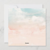 Carte de la fête des mères (Dos)