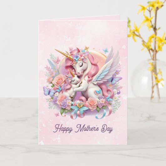 Carte de la Fête des Mères. :-) (Fleur jaune)