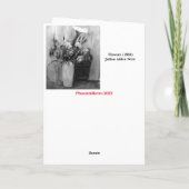 Carte de la fête des mères (Dos)