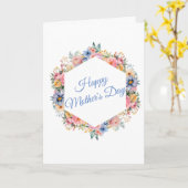 Carte de la Fête des Mères (Fleur jaune)