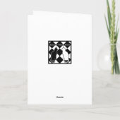 Carte de la Fête des mères à la vapeur d'Abe Linco (Dos)