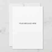 Carte de la Fête des mères avec nouveau-né (Dos)