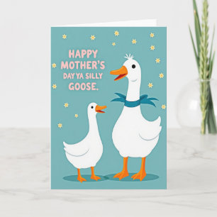 Carte de la fête des mères Blossom Mother Goose