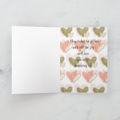 Carte de la fête des mères Choisissez la joie (Intérieur)