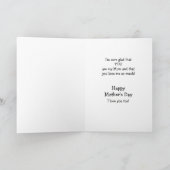 Carte de la fête des mères coquines (Intérieur)