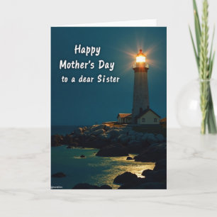 Carte de la Fête des Mères Crépuscule Lumineux