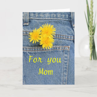 Carte de la fête des mères de Dandelion