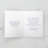 Carte de la fête des mères de grand-mère (Intérieur)