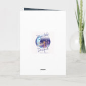 Carte de la fête des mères de grand-mère tendance (Dos)