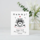 Carte de la fête des mères de la Première Mère (Debout devant)