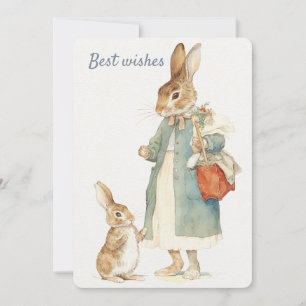 Carte de la fête des mères de Peter Rabbit